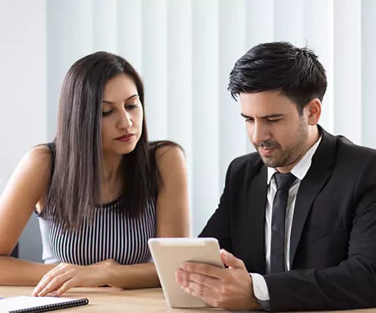 Financial planning with clients